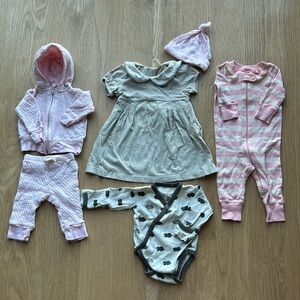 Organic baby bundle, 0-3 months, used